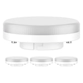 ledscom.de 4 Pieces GX53 LED Bulb, Warm White (2700 K), 6.2 W, 509lm, 97°, matt